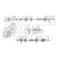 Jims Bearing, Countershaft/Clutch Gear For Harley-Davidson