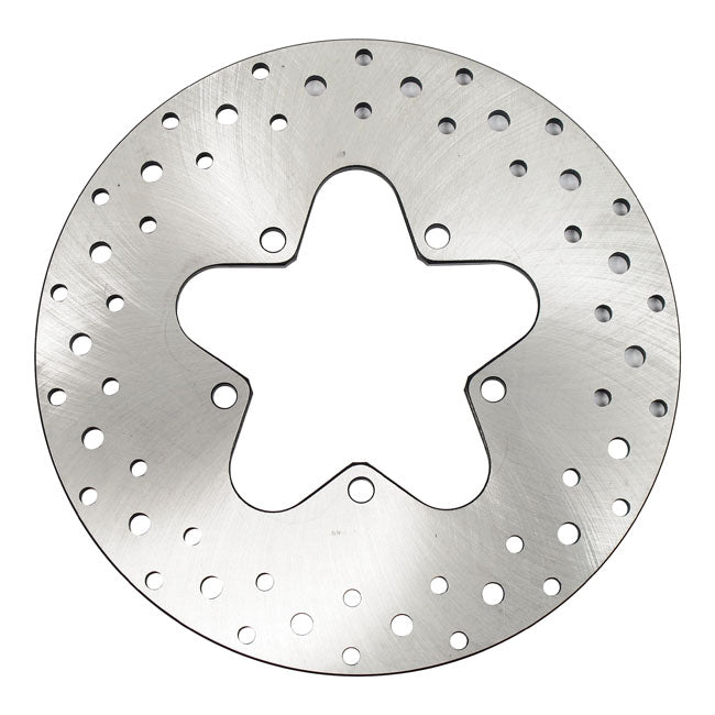 Brake Rotor 11.5 Inch, Drilled For Harley-Davidson