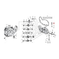 Chain Oiler Adj.Screw.(HEX Head) For Harley-Davidson
