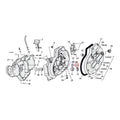 Sprocket Shaft Bearing Spacer .102 Inch For Harley-Davidson
