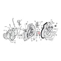 Sprocket Shaft Bearing Spacer .104 Inch For Harley-Davidson