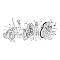Sprocket Shaft Bearing Spacer .108 Inch For Harley-Davidson