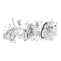 Sprocket Shaft Bearing Spacer .110 Inch For Harley-Davidson