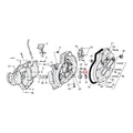 Sprocket Shaft Bearing Spacer .112 Inch For Harley-Davidson