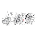 Sprocket Shaft Bearing Spacer .114 Inch For Harley-Davidson