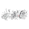 Sprocket Shaft Bearing Spacer .098 Inch For Harley-Davidson