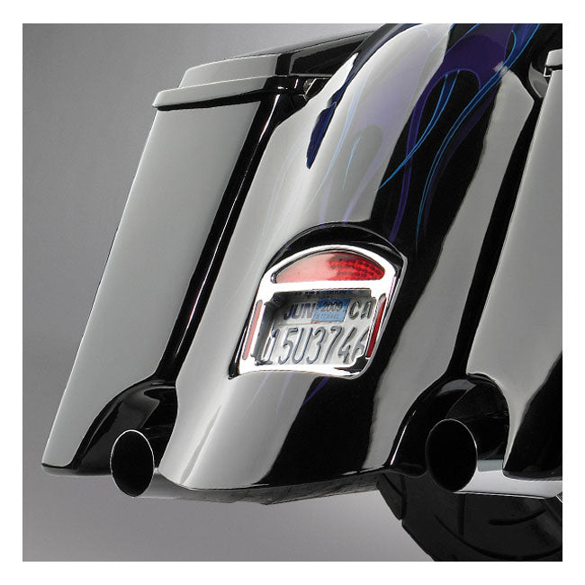 Cycle Visions Rear Fender With Cutouts For Harley-Davidson
