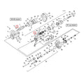 Ball Bearing, Starter Motor Gear End For Harley-Davidson
