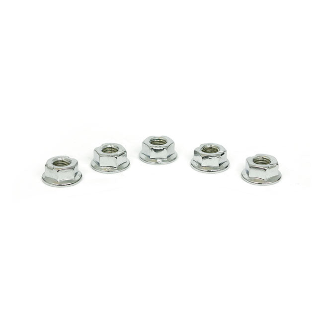 M8 X 1.25 Flanged Lock Nut - 25 Pack For Harley-Davidson