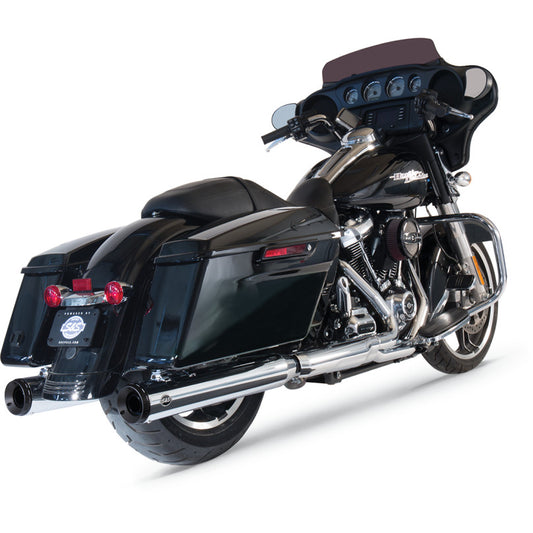 Escape Para Harley-Davidson Touring M8 S&S Grand National Slip-On Exhaust Chrome