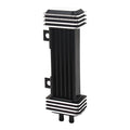 Jagg Vertical Oil Cooler 6-Row Deluxe Diamond For Harley-Davidson