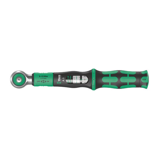 Llave Dinamometrica 1/4" Profesional 2-12 Nm (2-9 lbf-ft) Wera Safe-Torque A1