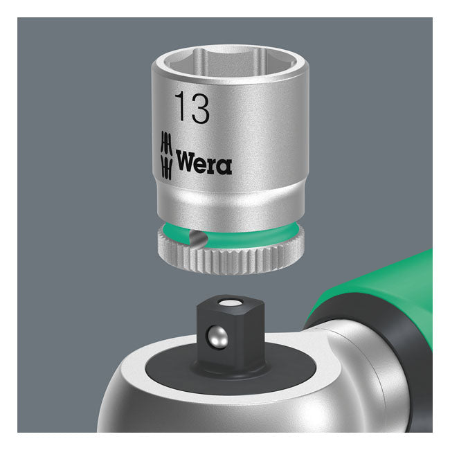 Llave Dinamometrica 1/4" Profesional 2-12 Nm (2-9 lbf-ft) Wera Safe-Torque A1