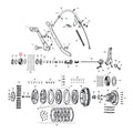 Bearing Race, Clutch Gear For Harley-Davidson