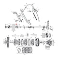 Thrust Bearing, Transm. For Harley-Davidson
