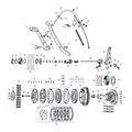 Grease Fitting, Clutch Release Lever For Harley-Davidson
