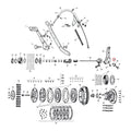 Spring Washer, Clutch Release Lever For Harley-Davidson
