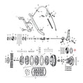 Bearing Plate, Clutch Hub For Harley-Davidson