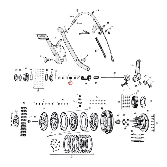 Spring, Pushrod Seal Kit For Harley-Davidson