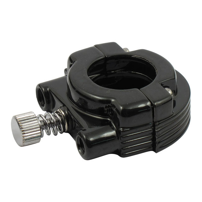 Throttle Clamp Set, Dual Cable For Harley-Davidson