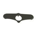 Springer Lockplate Fork Stem Nut, Black For Harley-Davidson