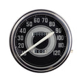 Speedometer Black/Silver For Harley-Davidson
