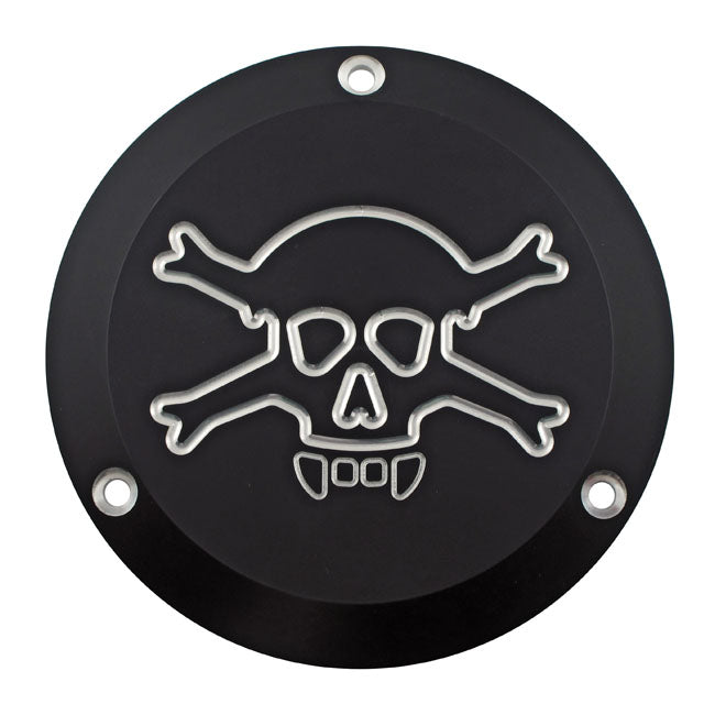 Cpv Derby Cover Skull For Harley-Davidson