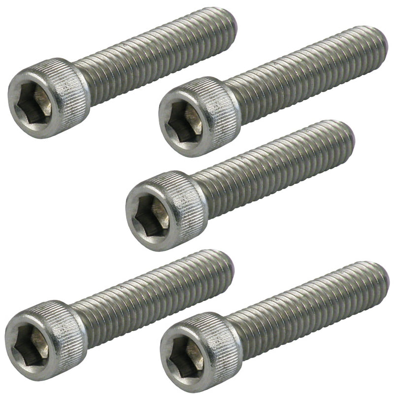 5 Tornillo Pulgadas 3/8-16" X 4" Allen Bolt Stainless Steel