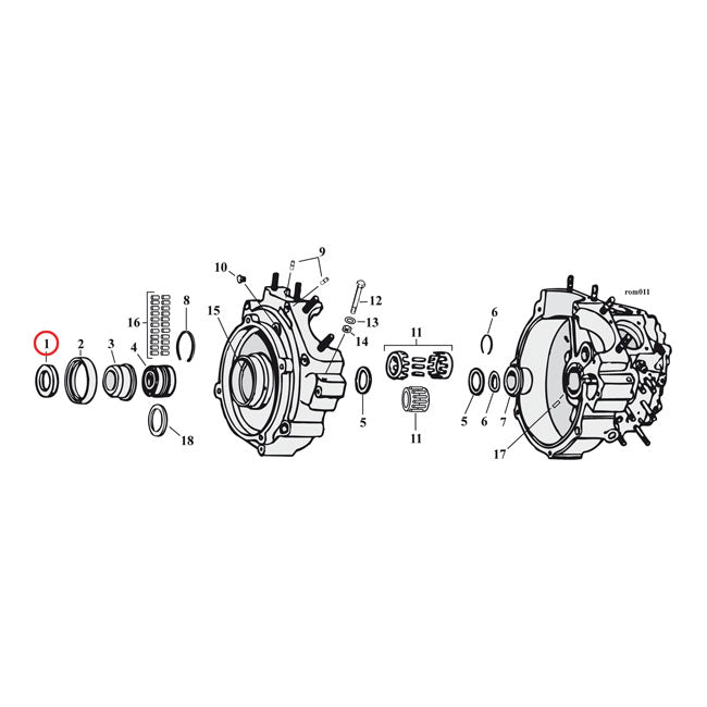 Sprocket Shaft Spacer Shim .120 Inch For Harley-Davidson