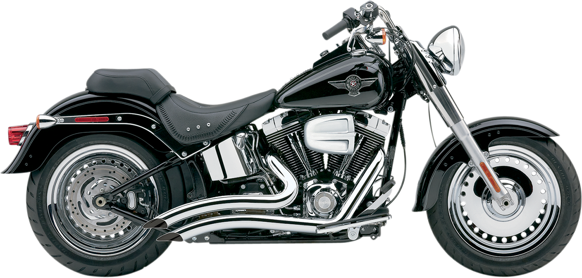 COBRA SPEEDSTER SHORT SWEPT EXHAUST SYSTEMS FOR HARLEY-DAVIDSON 2012 - 2013 Chrome Speedster Short Swept Exhaust System