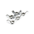 Chrome Wing Nut, 3/8-16 For Harley-Davidson