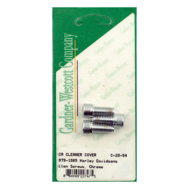 Gw Aircleaner Cover Mount Bolts For Harley-Davidson