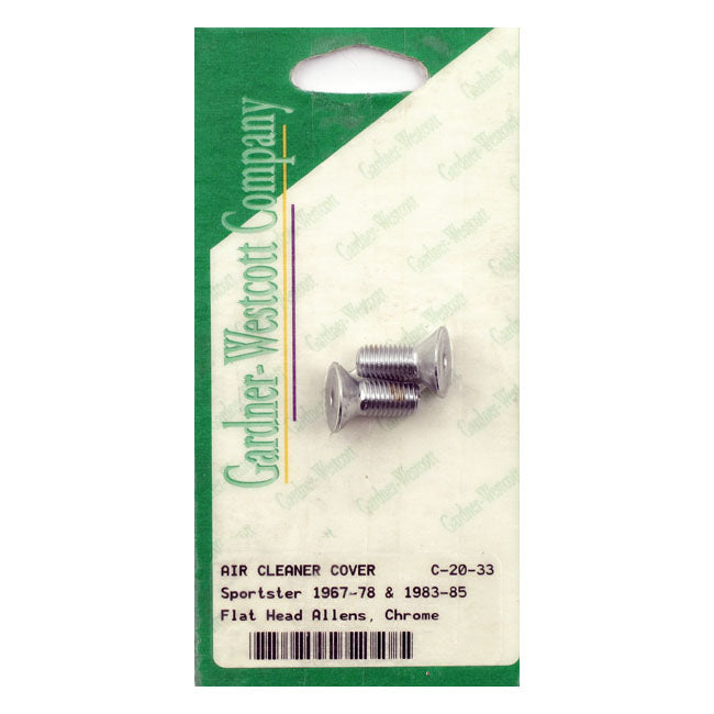 Gw Air Cleaner Cover Mount Screw Set For Harley-Davidson