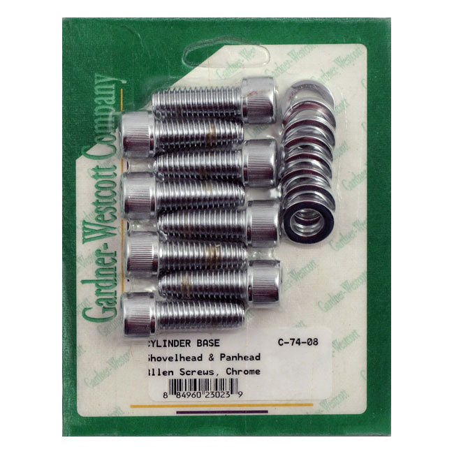 Gw Cyl. Base Allen Screws For Harley-Davidson