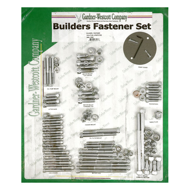 Gw Builders Fastener Set For Harley-Davidson