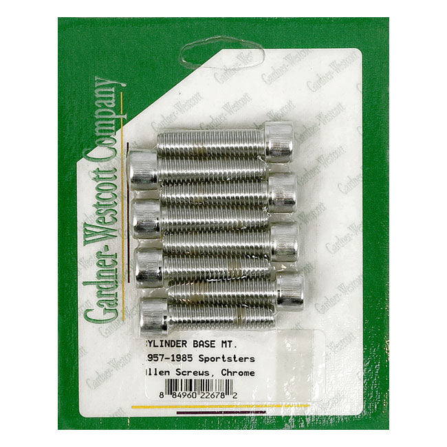 Gw Cylinder Base Allen Bolt Set For Harley-Davidson