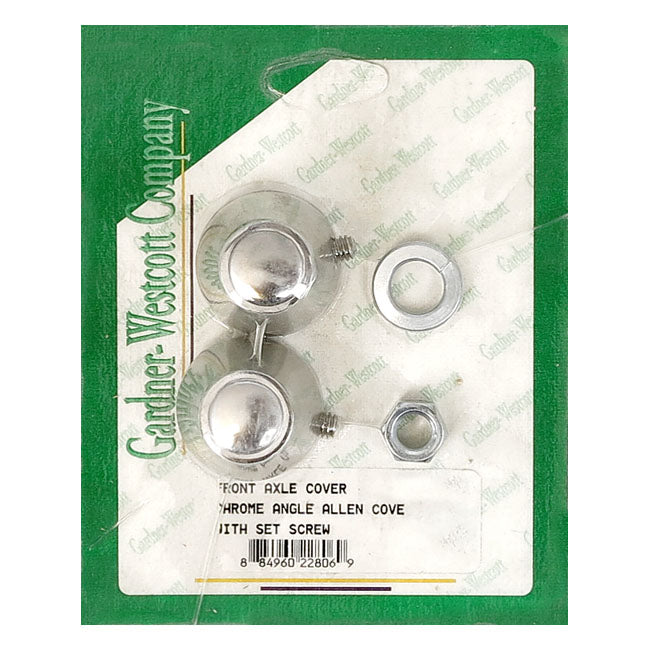 Gw Front Axle Allen Covers For Harley-Davidson