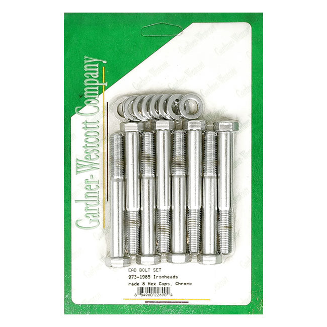 Gw Head Bolts Stock Style Hex For Harley-Davidson