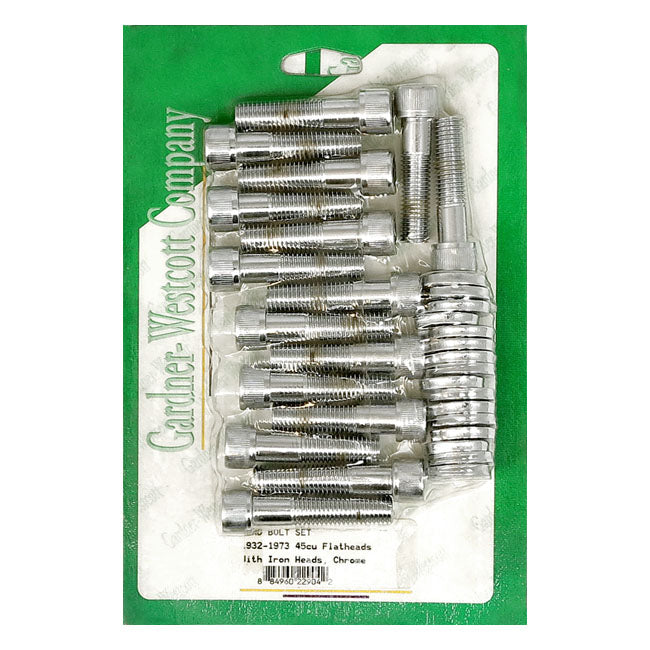 Gw Head Bolt Set For 45cu For Harley-Davidson