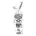 S&S Cyl Base Gasket Std Bore. Fr/Rr For Harley-Davidson