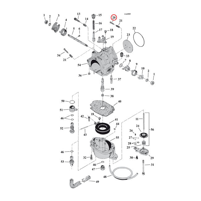 S&S Screw Pump Adjustment For Harley-Davidson