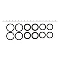 S&S Pushrod Cover O-Ring Kit For Harley-Davidson