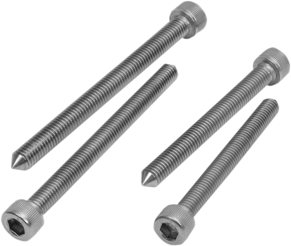 SHOW CHROME TAPERED SEAT BOLT SETS SEAT BOLT SET TAPERED