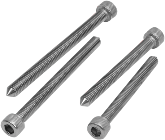 SHOW CHROME TAPERED SEAT BOLT SETS SEAT BOLT SET TAPERED