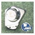 Jims, 'A Cut Above' Billet Cam Cover L73-92 B.T. Polished For Harley Davidson