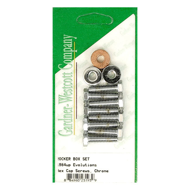 Gw Rocker Box Screw Set For Harley-Davidson