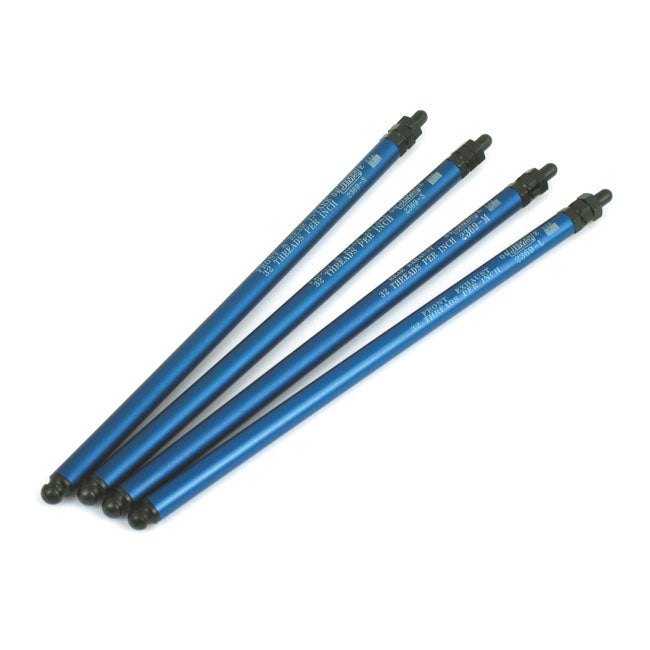 Jims 'SLIM-JIMS' Alu Pushrods Kit For Harley-Davidson