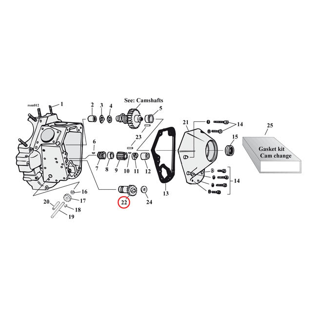Jims Steel Breather Valve, Std For Harley-Davidson