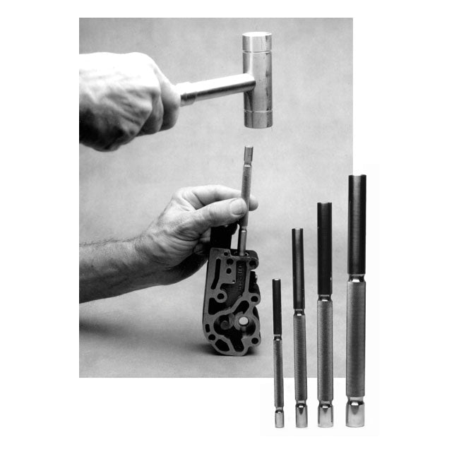 Jims, Solid Brass Punch Set - Oil Pump For Harley-Davidson