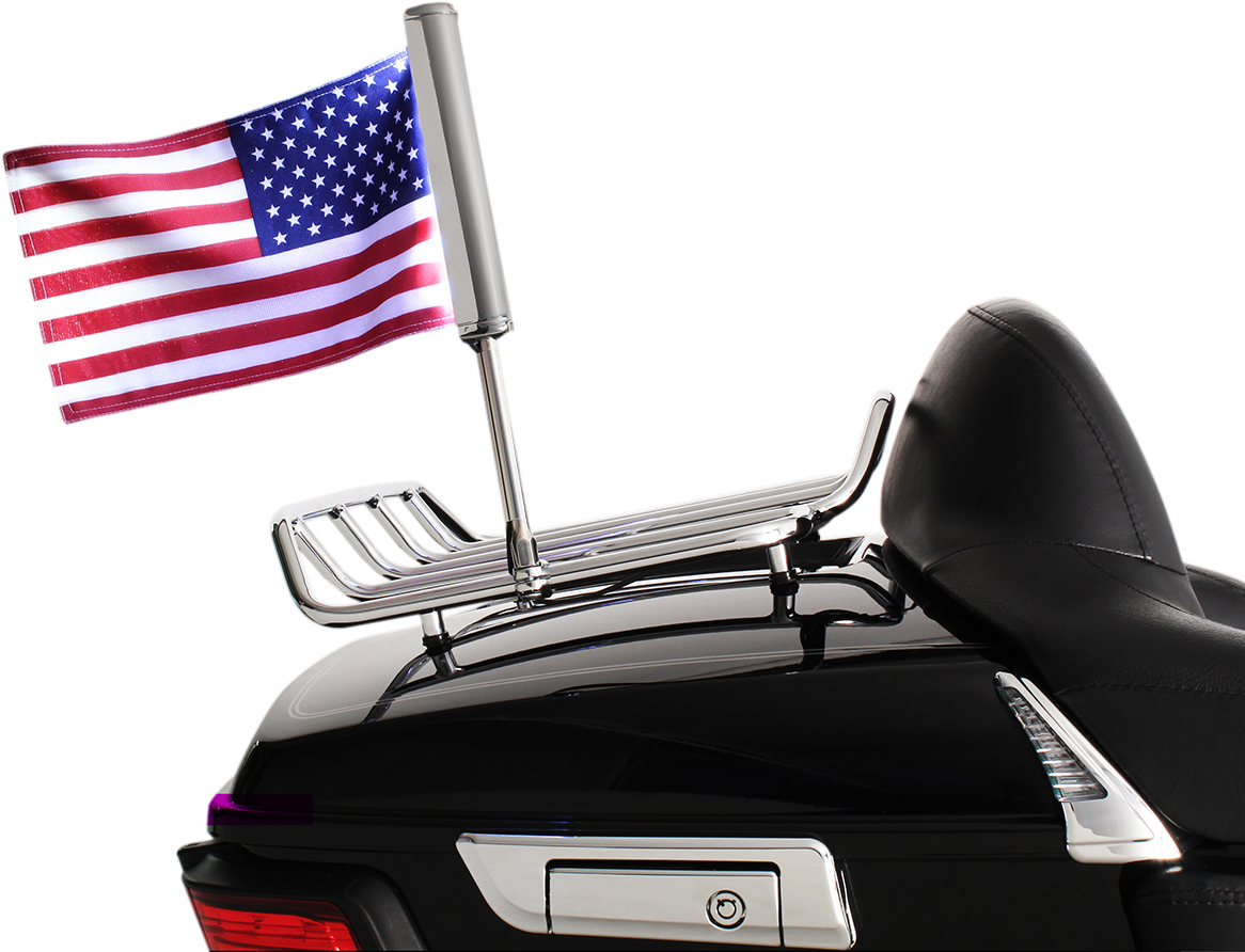 CIRO LED LIGHTED FLAGPOLE MOUNT FLAG F/ 1/2" TUBE